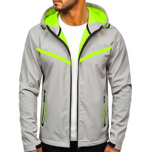 Meilleures ventes de vestes Softshell de performance personnalisées-Équipement de plein air pour hommes imperméable et coupe-vent toutes saisons pour hommes 2025 - Product Image 5