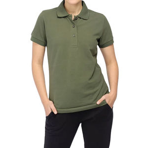 NUEVA Camiseta Polo Elegante y Cómoda de Secado Rápido para Mujer, Ropa Casual de Calle, Logotipo y Color Personalizables - Product Image 6