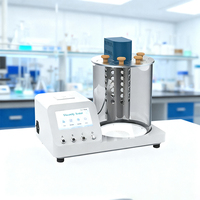 Viscosimètre Cinétique Automatique ASTM D445, Viscosimètre Capillaire en Verre Ubbelohde Ostwald avec Bain à Température Constante