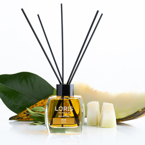 LORIS PARFUM <b>Reed</b> <b>Diffuser</b> Melon Fragrance 120ml Eco-Friendly Home Bathroom Long Lasting Air Freshener 30-50% Active Ingredients - Product Image 2