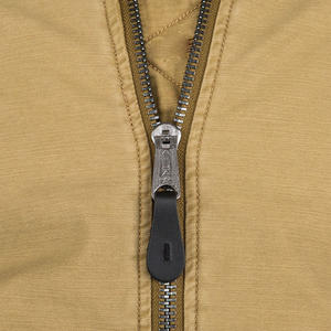 Chaqueta Bomber de invierno de alta calidad para hombre, chaqueta de lana Varsity personalizada con mangas de cuero, tela de lona, decoración bordada - Product Image 4