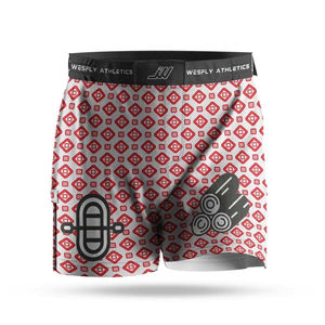 Jiu Jitsu กางเกงขาสั้นออกกำลังกายสำหรับผู้ชายกางเกงมวยแบบออกแบบได้ตามต้องการ - Product Image 5