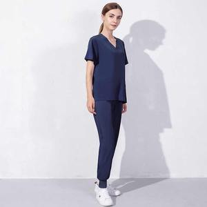 Service OEM Gommage Infirmière Offre Spéciale V Cou Uniforme Femmes Hôpital Soins Infirmiers Médicaux Gommages Uniformes Gommage Ensembles Manches Courtes À Vendre - Product Image 6