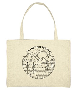 Bolsa de compras reutilizable reciclable extragrande ecológica personalizada, bolsa de algodón ecológica con logotipo impreso personalizado, regalo perfecto - Product Image 3