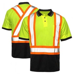 High Quality 100% Polyester Work Wear <b>Polo</b> Shirt Reflective Outdoor Work Construction <b>Polo</b> Shirts - Product Image 1