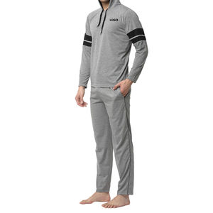 ชุดวอร์มผู้ชายทรงสลิมฟิตแฟชั่นล่าสุดปี 2026 / ชุดวอร์มผู้ชายคุณภาพสูง 100% สำหรับชุดกีฬา บริการ OEM แบบกำหนดเอง - Product Image 3