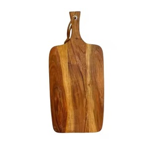 Tabla de Cortar Redonda de Madera - Utensilio de Cocina Duradero para Cortar Verduras y Frutas - Product Image 2
