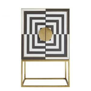 Mesa consola de madera antigua moderna hecha a mano con incrustaciones de hueso para entrada, sala de estar, dormitorio, muebles de hotel o apartamento - Product Image 1