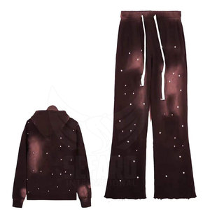 Durable Material Private Label Rhinestone <b>Tracksuits</b> Customized Design Rhinestone <b>Tracksuits</b> - Product Image 3