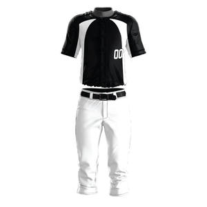 Uniforme de baseball 100% polyester de meilleure qualité avec marque privée Style unique Concevez vos propres uniformes de baseball et de softball - Product Image 1
