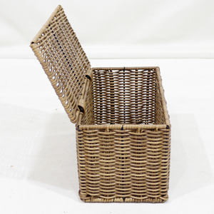 Paniers de rangement en jacinthe d'eau et jonc de mer Artex Dong Thap Factory Organisateur de maison décoratif fait à la main du Vietnam Artisanat - Product Image 1