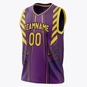 Ensemble d'uniformes de basket-ball personnalisés à sublimation abordable à bas quantité minimale de commande Vêtements de sport Vêtements de basket-ball Ensemble d'uniformes de basket-ball respirants - Product Image 3