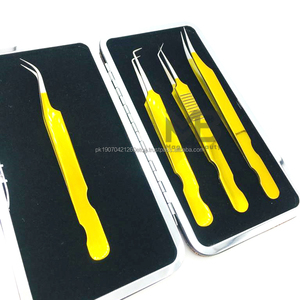 Pinzas para Pestañas de Todos los Tipos y Colores Sólidos, para Volumen Ruso, Herramienta de Maquillaje de Alta Calidad para Mujeres, con Empaque Personalizado - Product Image 6