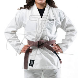 Uniforme de Jiu Jitsu de Alta Calidad Personalizado, 100% Algodón, 240g, Transpirable, de Secado Rápido, Kimono BJJ, Trajes de Artes Marciales para Hombre - Product Image 1