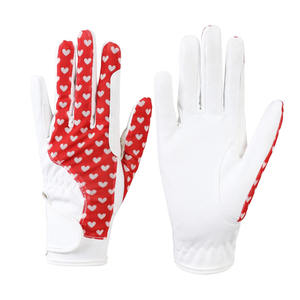 Gants d'équitation en cuir antidérapants personnalisables pour hommes et femmes pour les sports de plein air - Product Image 1