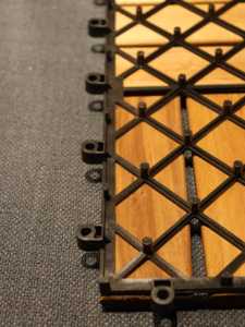 กระเบื้องพื้นไม้กันน้ำแบบทันสมัยสำหรับระเบียงโรงแรม พื้นที่กลางแจ้ง - Product Image 5