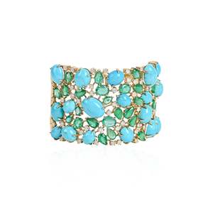 ชุดกำไลข้อมือเครื่องประดับอัญมณีชั้นดี Azure Dream - Product Image 1