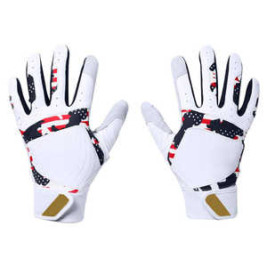 Guantes de bateo de béisbol y softbol profesionales hechos a medida antideslizantes para adultos y adolescentes Guantes para hombres y mujeres - Product Image 6