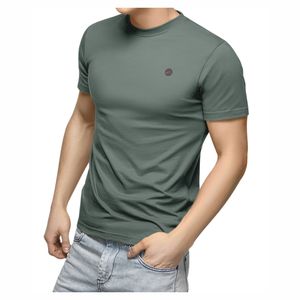 T-shirt pour homme 100% coton de qualité supérieure résistant aux UV col rond avec manches courtes T-Clothing confortable - Product Image 1