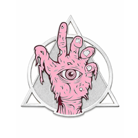 Pins de Esmalte Personalizados, Baratos, Promocionales, de Metal, con Diseños de Terror y Divertidos, Ideales para Regalo