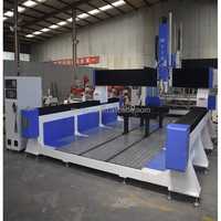 Machine de gravure et de fraisage CNC multi-axes 1325 2030 MVIP bleue pour le traitement des moules en mousse et en bois