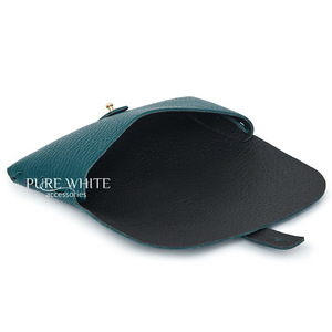Étui à lunettes en cuir véritable italien - Fabriqué à la main en Italie - PS554 - Product Image 6
