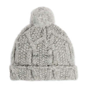 Cappello con pompon Ivur da uomo Ted Baker, grigio, taglia regolare, stile sportivo - Product Image 1