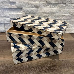 Caja de joyería de resina de cuerno de búfalo cuadrado de último diseño, almacenamiento de resina de diseño moderno personalizado con precio barato al por mayor - Product Image 6