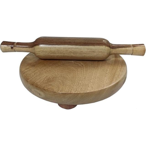 Rodillo de Madera Natural de Alta Calidad para Cocina, Utensilio para Servir en Casa u Hotel, Tamaño Personalizado, Precio Económico, Chakla Belan, Nuevo Diseño - Product Image 3