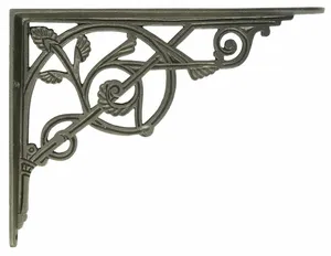 Rustic Finished Hot Selling Wall <b>Brackets</b> Supporting High Quality Iron Metal <b>Brackets</b> Elegant For Home Hotel Decor Usage - Product Image 1