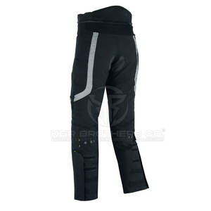 Traje de 2 piezas para motocicleta con tela de poliéster a prueba de viento y armadura de cuerpo certificada CE Traje de 2 piezas para motocicleta de turismo para hombre - Product Image 5