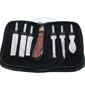 Kit de Herramientas Profesionales para el Cuidado de Pezuñas de Caballos, Juego de Herramientas de Acero Inoxidable para Recortar Pezuñas con Estuche de Transporte, Certificación CE ISO DDP - Product Image 1
