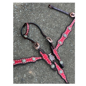 Ensemble d'équitation de rodéo d'entraînement équestre professionnel de haute qualité Design élégant en cuir occidental - Product Image 1