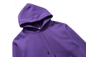 2025 Streetwear Pullover Botón de gran tamaño Sudaderas con capucha para hombres Sudaderas Bordado multicolor personalizado Parches Toalla Terry Material - Product Image 4