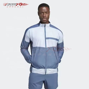 Ensemble short coupe-vent de course pour hommes avec coupe élégante et caractéristiques pratiques ensemble short coupe-vent en tissu doux - Product Image 3