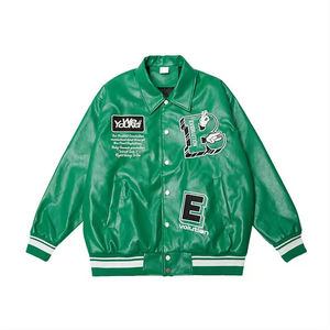 Streetwear hip-hop à la mode veste universitaire de haute qualité manteau unisexe grande taille à la mode veste universitaire personnalisée - Product Image 2