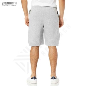 กางเกงขาสั้นผ้าแคนวาสเอวสูงมาใหม่สำหรับผู้ชายกางเกงขาสั้นผ้าฟลีซดีไซน์เรียบแบบลำลองสำหรับผู้ชายกางเกงขาสั้นฤดูร้อน - Product Image 3