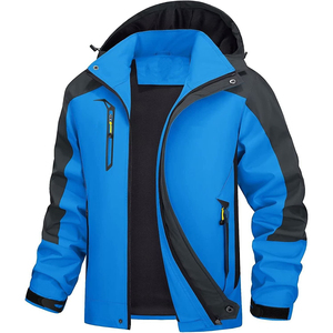 Custom Unisex Lightweight Winter Coated Windbreaker <b>Racer</b> <b>Jacket</b> Hooded Quick Dry Breathable Waterproof New Fashionable - Product Image 4