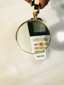 Lupa de latón Vintage antiguo con mango de resina resistente, artesanías de Metal de mano en blanco y negro para uso marítimo - Product Image 3