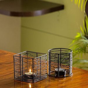 Bonne vente Nouveau design Bougeoir fantaisie en métal pour la décoration de la maison Bougeoir fait maison Prix de gros Bougeoir - Product Image 3