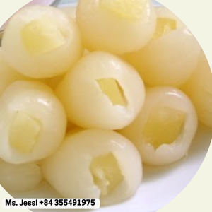 Rambutan Enlatado Estándar de Exportación con Piña |   Rambutan Premium Relleno en Almíbar para Bebidas - Product Image 2