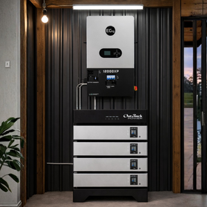 Système d'alimentation hors réseau EG4 12000XP Inverter 12000W avec pack de 5 batteries Outback PowerEnergyCell - Product Image 2
