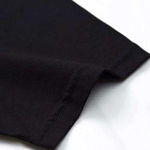 T-shirts à strass personnalisés de haute qualité Hot Logo Print Short Sleeve Graphic Design Crew Fitness T-Shirts Men - Product Image 4