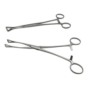 Pinzas Hemostáticas de Extremo Cerrado con Ranura de Molienda, Pinzas de Sujeción Quirúrgicas - Product Image 5