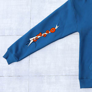 Fabricant personnalisé pulls à capuche homme vieilli broderie soleil délavé vintage coton lourd lavé à l'acide sweat à capuche pour garçons - Product Image 3