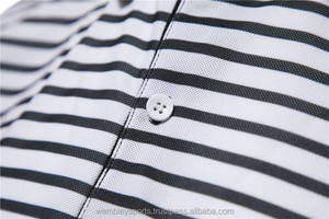 เสื้อยืดลายทางสีดำและสีขาวสำหรับผู้ชายเสื้อโปโลแขนสั้นใหม่สำหรับนักสังคมสงเคราะห์ของผู้ชายสำหรับฤดูใบไม้ผลิและฤดูร้อน - Product Image 6