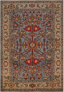 Nút Thảm Tay Thắt Nút Chất Lượng Cao Len Oushak Thổ Nhĩ Kỳ Knot Phong Cách Có Thể Giặt Khu Vực Thảm Cho Phòng Khách Và Phòng Tắm Trong Nhà Thảm - Product Image 6