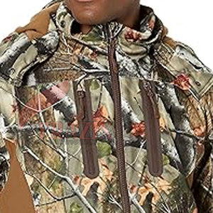 Sudadera con Capucha de Caza para Hombre con Estampado de Camuflaje, Sudadera de Forro Polar Suave para Cazadores, Sudadera de Camuflaje para Hombre para Caza - Product Image 5