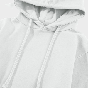 Professionnel femmes haute qualité toile doublé haut court sweats à capuche avant Badge automne décontracté meilleur hiver vêtements OEM ODM complet - Product Image 4