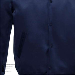 Blouson Bomber en Satin Personnalisé pour Homme avec Logo, Patchwork Imperméable et Respirant, Vente en Gros, Broderie Lettres Universitaires et Baseball - Product Image 3